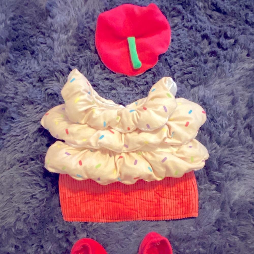 Baby cupcake costume. 6-12 months. Worn once